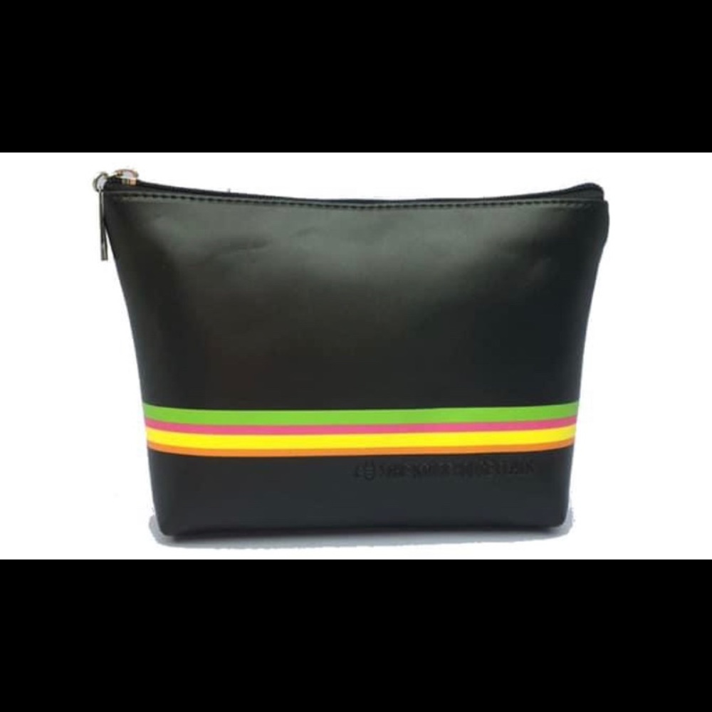 Storehouse Flats- Neon Stripe Bag